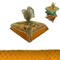 2ct Gift Basket Indian Mithai Box Brocade Jewelry Organizer Box for Shagun Return Gifts Traditional Style Sweets Box Wedding Favor Housewarming Gift